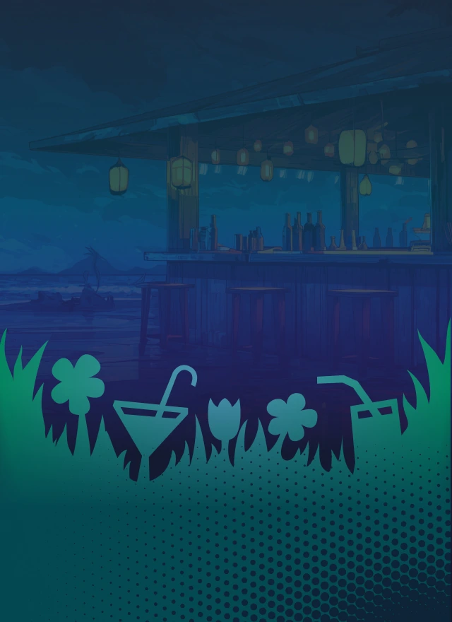 Casino decorative illustration